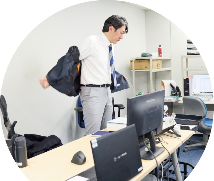 退社